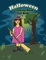 Halloween Coloring Books For Kids: Happy Creepy Halloween Party Coloring Book For Kids