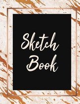 Sketch Book: Large Journal Sketchbook With Blank Pages For Drawing And Sketching: Novelty Artist Edition (Novelty White and Cooper