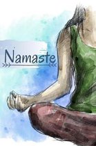 Namaste: A Yoga Logbook & Tracker Notebook for People Who Like to Track Their Progress - 6x9'', 120 pages