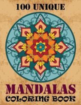 100 Unique Mandalas Coloring Book