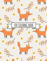 Fox Coloring Book