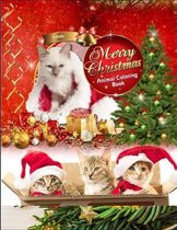 Lovely Merry Christmas Animal Coloring Books