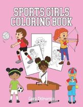Sports Girls Coloring Book