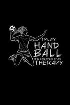 I play handball therapy