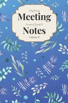 My Boring Meeting Survival Guide & Notes: 6x9 Meeting Notebook and Puzzle Book