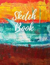Sketch Book Dot Grid Paper Large Notebook for Drawing, Doodling or Sketching: 110 Pages, 8.5 x 11