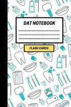 DAT Notebook: Create your own DAT Flash cards. Includes Spaced Repetition and Lapse Tracker (480 cards)