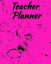 Teacher Planner: Academic School Year Lesson Organizer Notebook