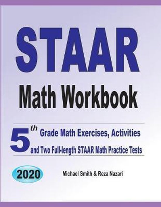 STAAR Math Workbook - cover