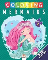 Coloring mermaids - Volume 2 - Night edition