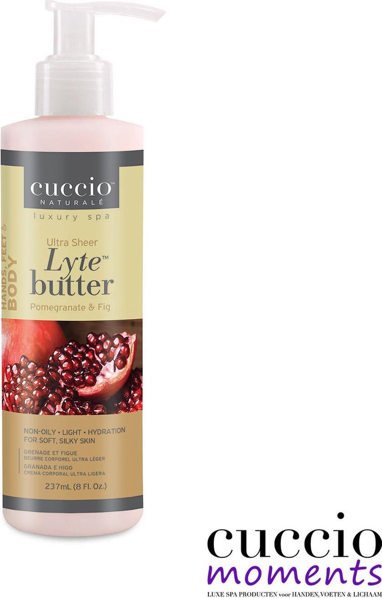Cuccio Lyte Pomgranate & Acai - 227 ml - Bodybutter