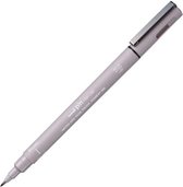 Uni-ball Uni Pin Brush Pen Lichtgrijs