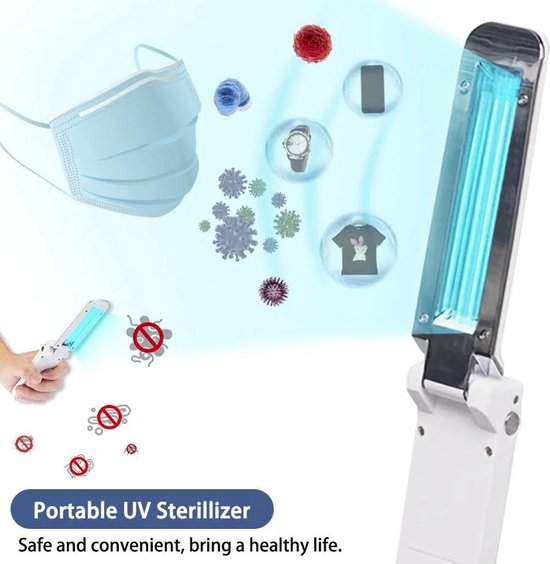 bol com beste handheld kiemdodende uv lichtstaaf 2020 model uv 500 uv sterilisator