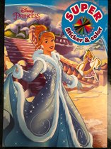 kleurboek met sticker disney princess vol met kleurplaatjes en mooie princesse stickers