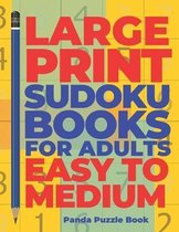 Large Print Sudoku Books For Adults Easy To Medium