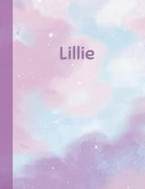 Lillie: Personalized Composition Notebook - College Ruled (Lined) Exercise Book for School Notes, Assignments, Homework, Essay