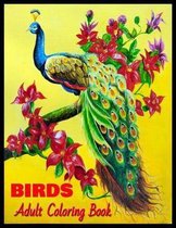 BIRDS Adult Coloring Book