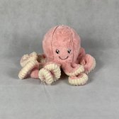 DW4Trading® Knuffel octopus roze 40 cm