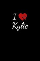 I love Kylie: Notebook / Journal / Diary - 6 x 9 inches (15,24 x 22,86 cm), 150 pages. For everyone who's in love with Kylie.