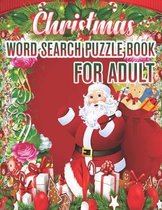 Christmas Word Search Puzzle book For Adult