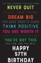 You Are Stronger Than You Think Never Quit Prove Them Wrong Dream Big You Have What It Takes Think Positive You Are Worth It Dont Stop Believing You'v