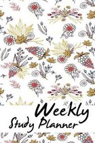 Weekly Study Planner: Mid Year Week To A Page 6''x9'', 52 weeks mid year diary
