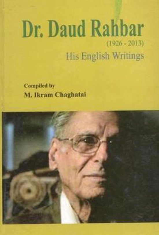 Dr. Daud Rahbar, 19262013, M.Ikram Chaghatai 9789698460426 Boeken