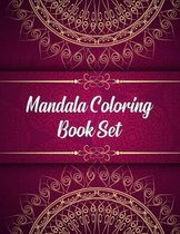 Mandala Coloring Book Set