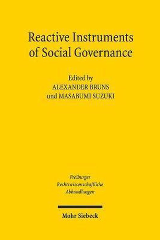 Freiburger Rechtswissenschaftliche Abhandlungen- Reactive In ... - cover