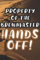 Property of the Brewmaster: 90 Pages of Home Brew Cookbook Recipe Space!