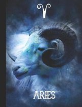 Aries: Astrology Inspired Composition Notebook, Ideal For Dream Journaling, Class Notes Jotting Down Ideas And More (College