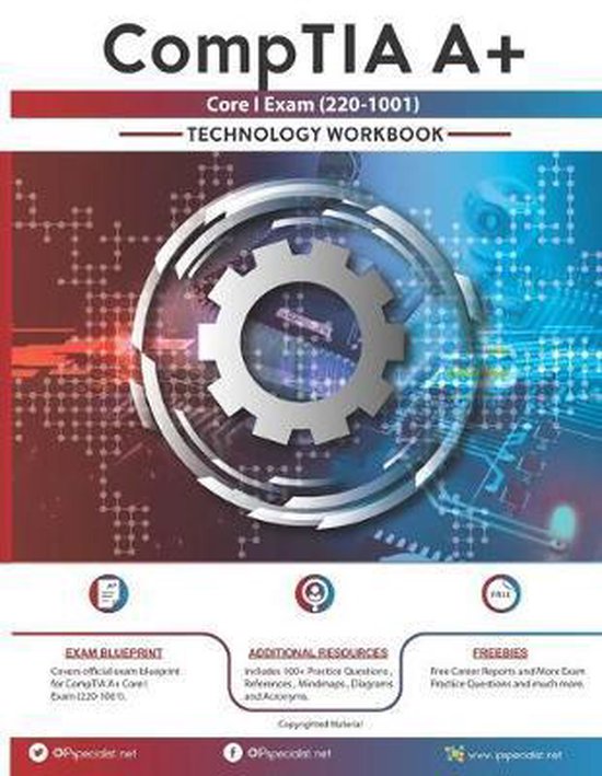 CompTIA A+ Core I Exam(220-1001) Technology Workbook - cover