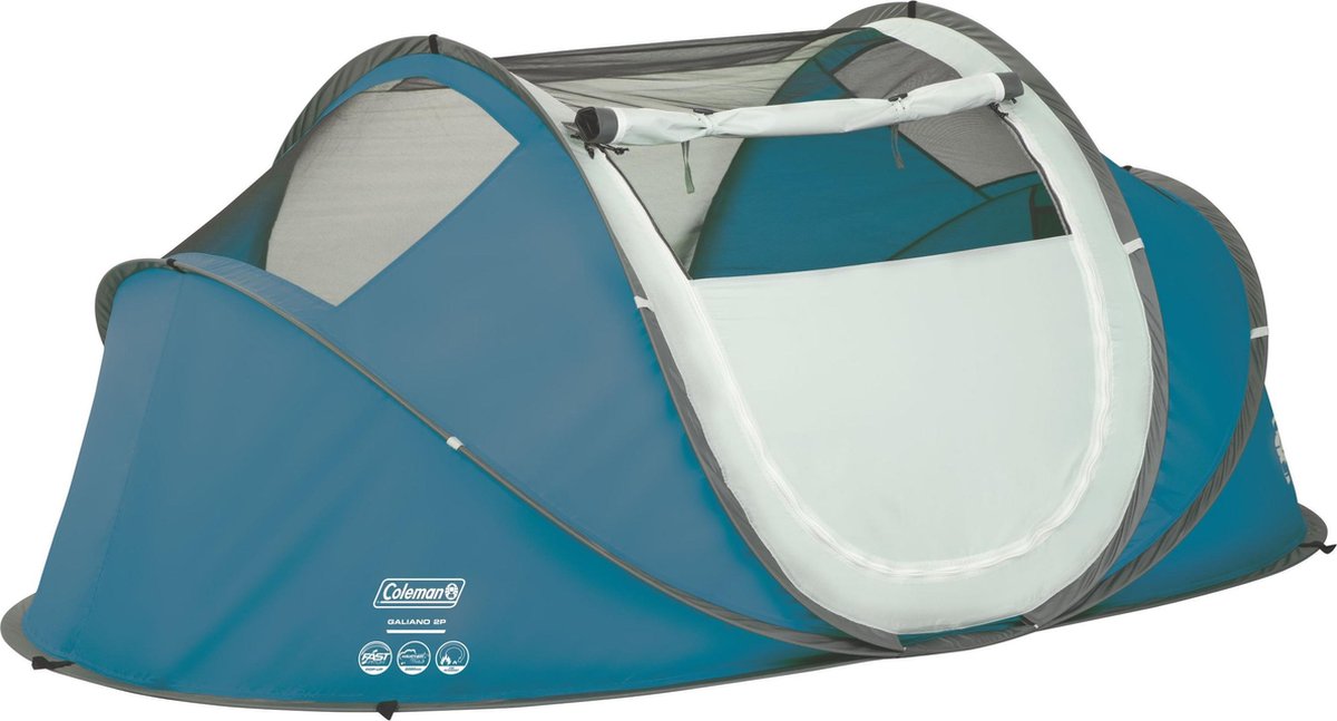 Coleman Galiano 2 Pop-up tent - 2-Persoons - Blauw/Wit