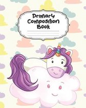 Unicorn Primary Composition Book: Beautiful Unicorn Primary Composition Notebook Story Paper Journal Dotted Midline and Picture Space for Grades K-2 L