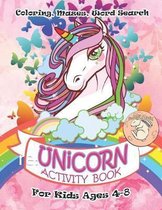 Unicorn Activity Book for Kids Ages 4-8