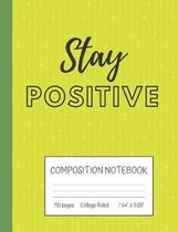 Inspirational Quote Composition Notebook