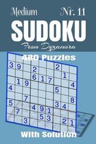 Medium Sudoku Nr.11: 480 puzzles with solution