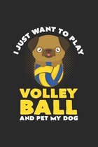 I just want to play Volleyball Dog