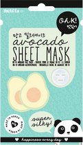 SHEET FACE MASK avocado super silky 20 ml