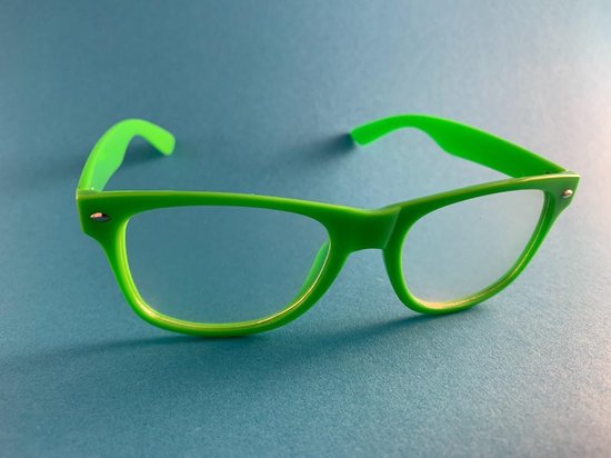 FlaneerGear® Groene Spacebril Met Diffractie Effect | Diffractiebril Originele Diffractieglazen - Merkloos