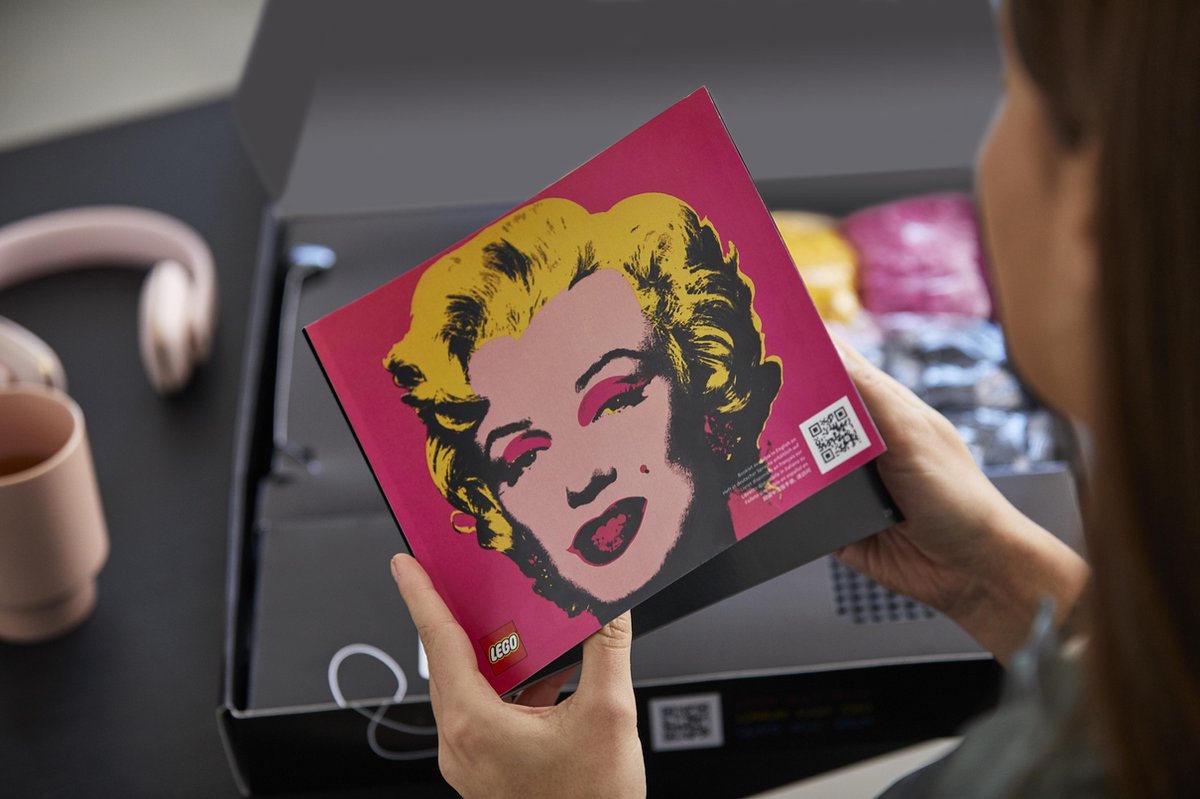 LEGO Art Andy Warhol's Marilyn Monroe 31197 — afbeelding 15