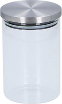 Alpina Voorraadpot 870 ml. - Glas met RVS Deksel