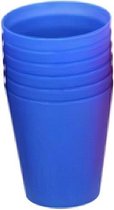 Non-branded Drinkbekers Junior 250 Ml Blauw 6 Stuks