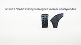 Reservedoppen Nordic Walking Stick - Nordic walking stokdop – Nordic walking doppen – Eindstop – Nordic walking stokken doppen – Wandelen – Nordic walking pads - wandelstok dop - N