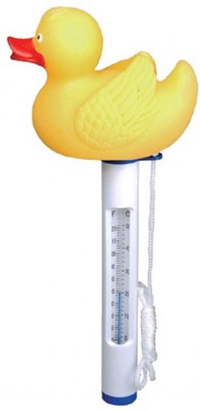 Thermometer eend voor in het zwembad - Waterthermometer