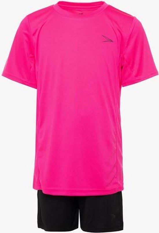 Dutchy tweedelige kinder sport set - Roze - Maat 116 | bol.com