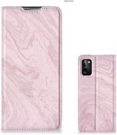Flip Case Samsung Galaxy A41 Smart Cover Marble Pink