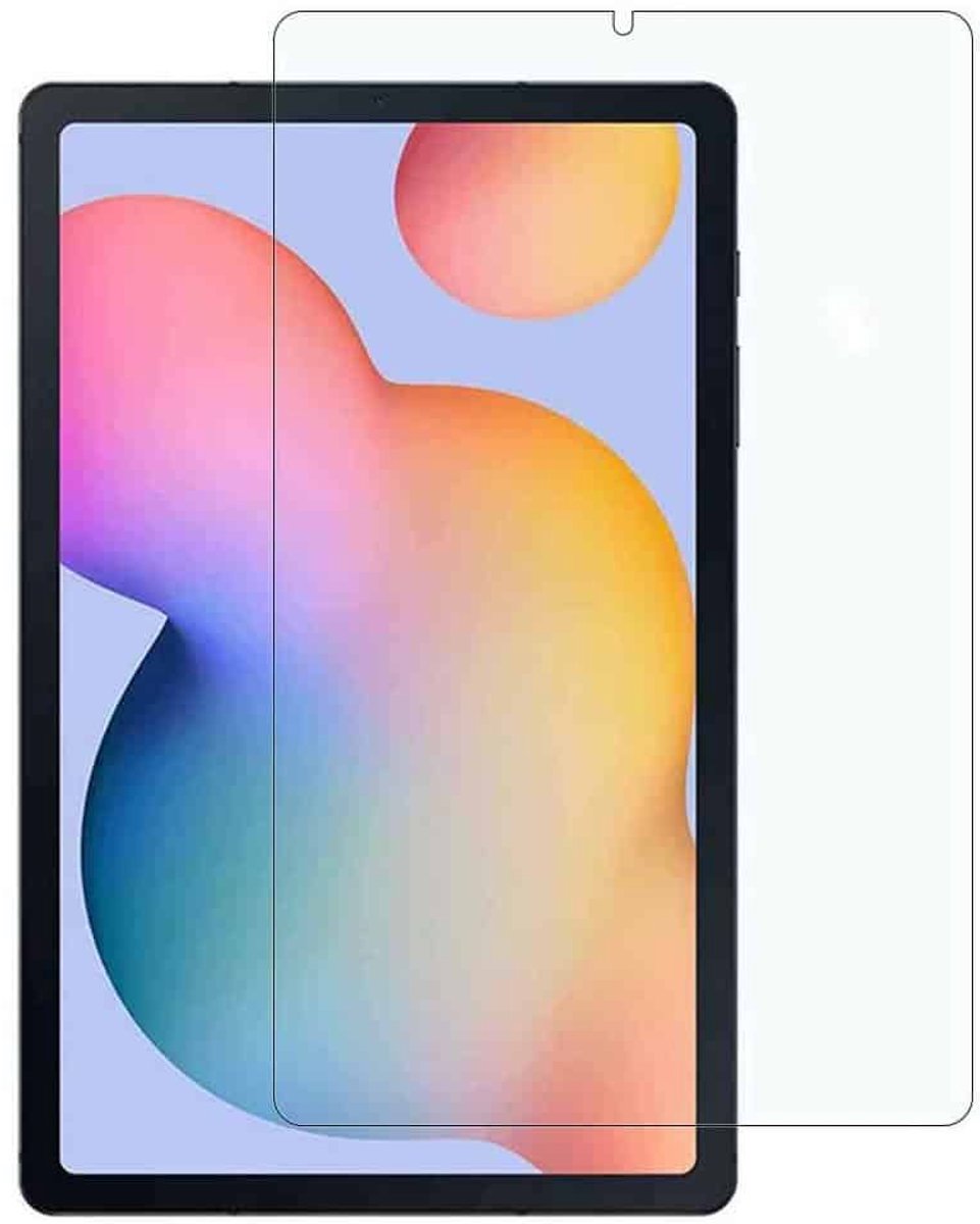Screenprotector Geschikt Voor Samsung Tab S6 Lite - Fonu Glazen - Tempered Glass - Glazen Bescherming - Screen Protector - Gehard Glas