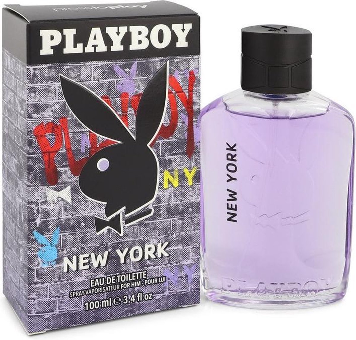 Playboy New York Eau De Toilette Spray 100ml