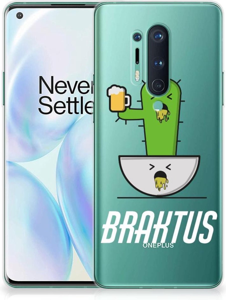 OnePlus 8 Pro Telefoonhoesje met Naam Braktus